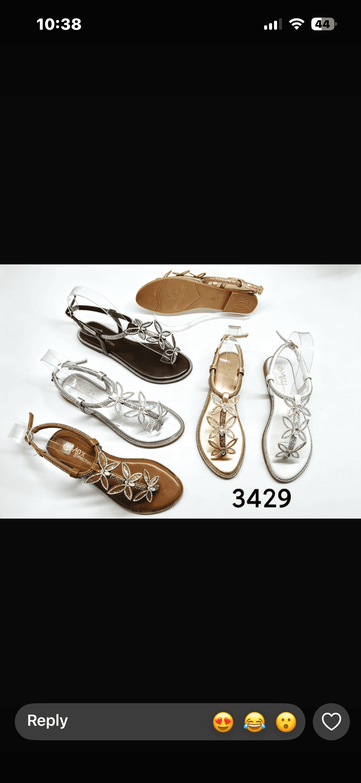 Butterfly sandals
